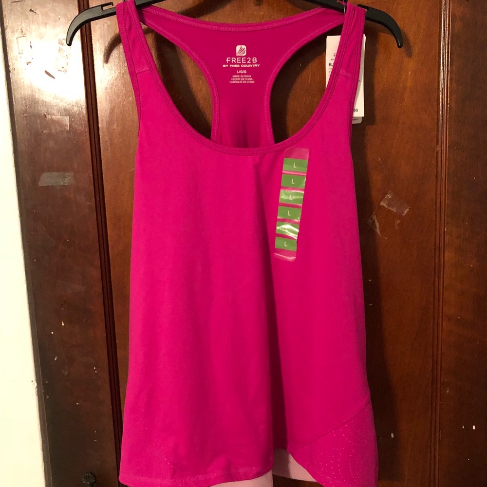 Fuchsia Workout Tank